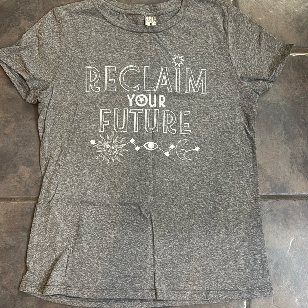 New “Reclaim Your Future” T-shirt